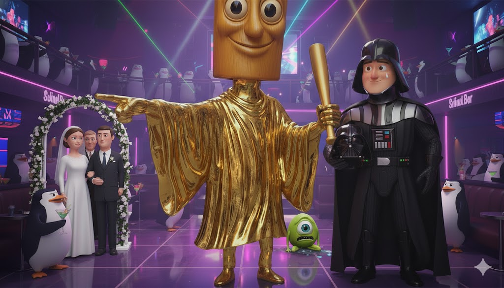 A wholesome wedding featuring the whole crew!